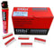 1000 CHIODI STECCATI + BOMBOLETTA DI GAS PER CHIODATRICI: Hitachi - Bea - Makita -Senco - Altro (Bomboletta P1000: 165mm, 40g, 80ml, Chiodo: Ø2,6 x 25 mm)