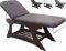 Polironeshop Virtus – Massageliege aus Holz, Ergonomische Behandlungsliege für Schönheitssalons und Wellnessbereiche, Stabil und Komfortabel (Schokolade)