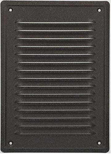 KOTARBAU® Lüftungsgitter 230x165 mm Abluftgitter Einschrauben Lackiert Kamin Belüftung Anthrazit Insektschutzgitter beständigt gegen Korrosion
