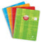 Clairefontaine 68396C Un Cahier à Spirale Déficients Visuels - 24x32 cm - 100 Pages Grands Carreaux Noirs Agrandis 10/10 - Papier Blanc 90 g - Couverture Carte Pelliculée - Couleur Aléatoire