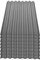 Onduline Easyline Dachplatte Wandplatte Bitumenwellplatten Wellplatte 8x0,76m² - grau