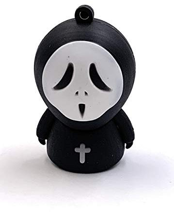 H-Customs Scream Gespenst Geist schwarz mit Kreuz USB Stick 64 GB USB 3.0