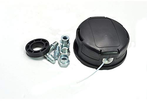 T&F Juego de tornillos de cabeza de cortacésped universal para Stihl 018 M10 x 1.25LH