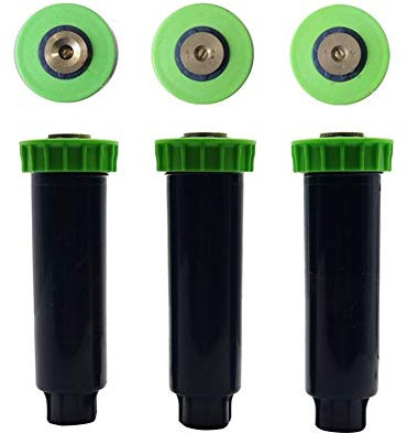 Plant Sprinkler Hose Kit Adjustable Pop Up Sprinklers with 1/2 Inch Female Thread 90-360 Degrees Automatic Retractable Lawn Irrigation Sprinkler 5 Pcs (Color : 360 Degrees)