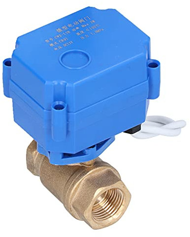 DC12V DN15 1/2 Zoll Elektrischer Kugelhahn Messing Motorisierter Schalter Zubehörteil