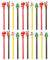 20 Piezas de Bolígrafo Navidad Decoración Boligrafo Bolígrafos Bonitos para Estudiantes de navidad regalo escuela oficina familia papelería(Estilo Mixto)