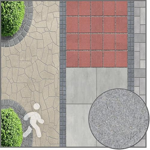 Terralith Drän - Mortero para juntas de pavimento (granito, 26 kg), color gris