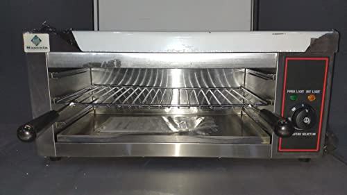 Salamandra electrica,calentador o mantenedor de temperatura de platos para restauracion con resistencia superior