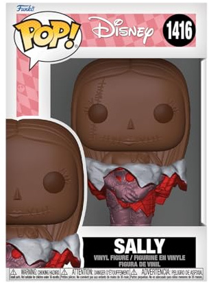 Funko POP! Disney: The Nightmare Before Christmas - Sally (Val Choc) | Offizielles Cartoon/Animation Merch - Vinyl Sammelfigur als Regal Deko - Geschenkidee zum Geburtstag für Fans und Sammler