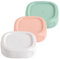 ROMIRUS Travel Bottle Caps Storage Lids Compatible with Hegen Baby Bottles (3 Pack)