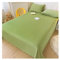 Winter Bettlaken Warm Thermo Fleece Betttuch Kuschelig Weich Flauschig Laken Leintuch Haustuch Mikrofaser ohne Gummizug vielen Größen und Farben (Color : Green, Size : 120x230cm)