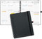 POPRUN Kalender 2025 2026 Wochenplaner (Aug.2025-Dez.2026) Ringbuch mit Softcover, ca. A4 (26,5 x 21,5 cm), 17-Monate-Terminplaner 1 Woche 2 Seite mit Zertifiziertem Papier - Schwarz