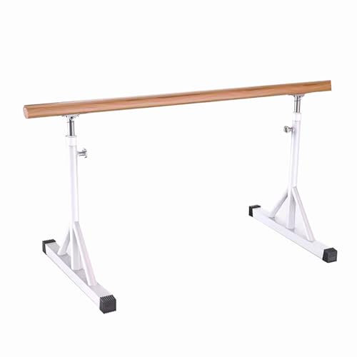zxhrybh Barre de Danse Portable, Barre Pole Dance Réglable, Grip Pole Dance Autoportante pour la Maison, pour Enfants et Adultes, Entraînement de Fitness de Ballet(White,78.7in/200cm)