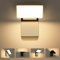 Kingwen 40W Applique Murale 3000K,Lampe murale pivotante pliante Exterieur avec LED Panneau Rotatif，Eclairage Exterieur IP65 pour Terrasse Entrée Jardin