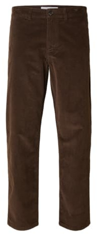 SELECTED HOMME Herren Slh196-Straight Miles Cord Pant W Noos Slh196-straight Miles Cord Pant W Noos