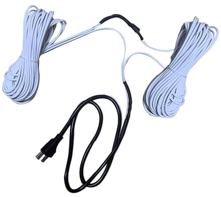 TAFALAA - 100ft ground garden heating wire, cold frame heating wires for plants, floor heating cable for seed growing