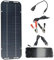 60W Solar Panel 12V Trickle Charger, IP65 Waterproof Portable Trickle Chargers, Car Battery Maintainer, Monocrystalline Solar Cells, Suitable for Car Caravan Boat Other Batteries