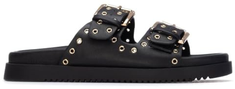 XTI 145083 Damen-Sandalen, Schwarz, 41 EU