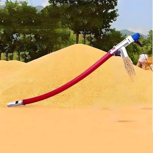 GYQSSD Transportador De Tornillo Industrial, Máquina De Succión De Polvo Y Grano De Alta Resistencia con Manguera 1.5M Y Bajo Ruido para Arena, Cemento, Pellets Y Fertilizantes