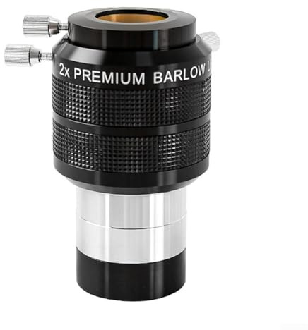 Barlowlinse, Astronomie Teleskop 2 Zoll 2x Okular Lupe Doppel Apochromatisch für Astrofotografie