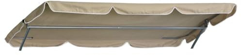 Loywe Ersatzdach für Sonnenliege Doppelliege (nur Stoff) (Beige)