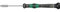 Wera 05118109001 2069 Tournevis électronicien à douille, 1.8 x 60 mm, Noir/vert
