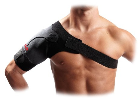 McDavid Leichte Schulterstütze 463, Black, S, 463R, Schwarz