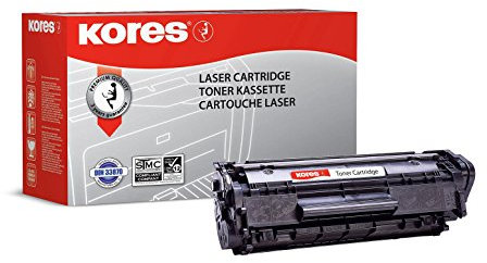 Kores Tonerkartuschen für Modell Laserjet 1010, 1012, 1015, 4000 Seiten, schwarz