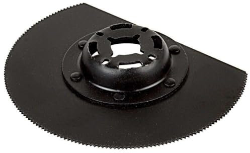 wolfcraft 3999000 HSS-Segmentsägeblatt, ø 85 mm, schwarz
