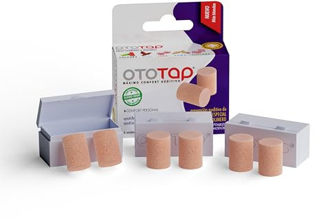 Foam Ear Plugs 6 Einheiten Ototap