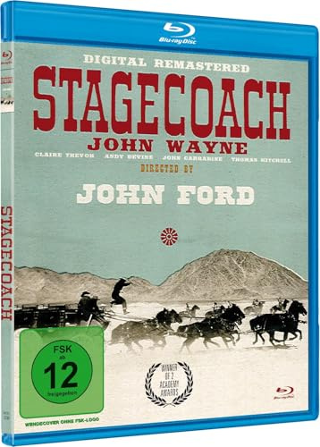 JOHN WAYNE: Stagecoach (Remastered Edition) [Blu-ray]