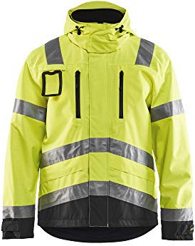 Blaklader 48371977 WASSERDICHTE JACKE MIT HOHER VISKOSITÄT, gelb/ schwarz, grootte XS