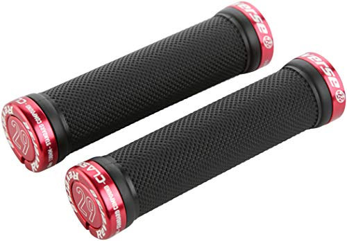 Reverse Grip Lock-On Fahrrad Schraubgriffe schwarz/rot