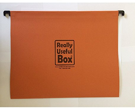 Pack of 10 Foolscap Suspension Files for 24 35 42 64 Litre Really Useful Box -