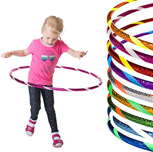 Funny Kinder Hula Hoop Reifen mit Hologramm-Muster