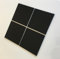 Super Cool Creations Eckig Fliesen Von - Schwarz, Sample of 1 x 10 cm