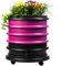 WORMbox | Lombricomposteur 3 Plateaux Framboise + Jardinière | 48 litres | Compostez Vos déchets organiques, Les vers de Terre/lombrics produisent du lombricompost