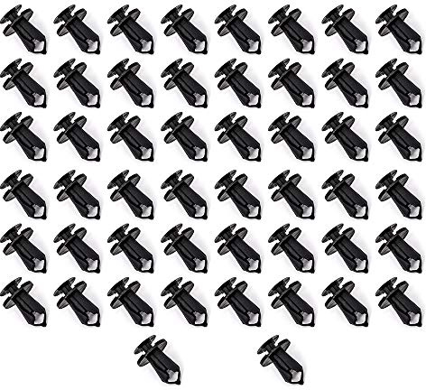 50 Stück Clips Befestigung Halter Innenverkleidung schwarz