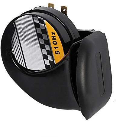 Motorrad-Schneckenhorn, Universal Mini Loud Elektronisches Schneckenhorn für lautes Motorrad-Sprachlautsprecher 12V 510HZ