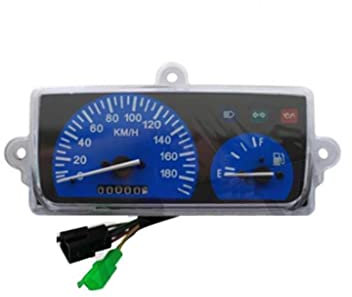 Tacho Tachometer passend für MBK Booster Spirit 50 (2000–2003), Yamaha BW's Spirit 50 (2000–2003) – Ersatz-Tachometer für Roller mit mechanischem Antrieb vorne