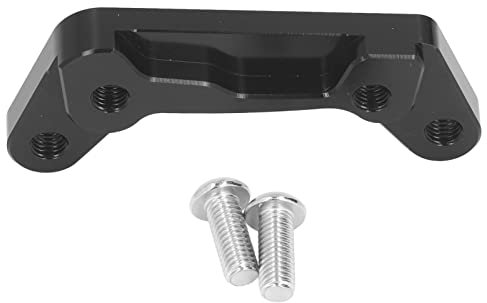 Motorrad-Bremssattel-Adapter hinten, Bremsadapter, Bremssattel-Adapter hinten, Aluminium mit Schrauben, Ersatz für GTS GTV300(B(Schwarz）)