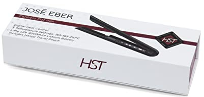Jose Eber HST Cordless Hair Straightener, Ceramic Plates, Travel
