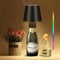 DEECOZY Lampada da tavolo a LED senza fili, ricaricabile, con batteria da 5200 mAh, 3000 K, RGB dimmerabile, portatile, IP54, impermeabile, per interni ed esterni, ristorante bar