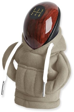 Lohca Universal Schaltknauf Hoodie - Auto Deko Geschenk - Auto Schalthebel Abdeckung - Autoinnenausstattung