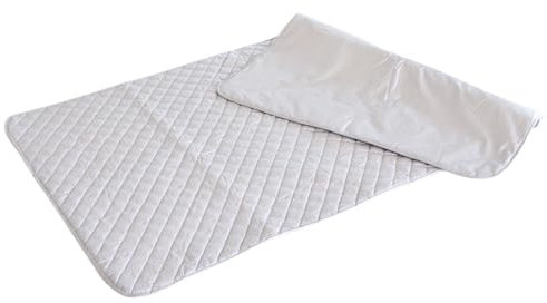 Ironing Mat Blanket Ironing Board Replacement, Iron Board Alternative Cover, Portable Travel Ironing Pad, Quilted Heat Resistant Ironing Pad Cover for Washer, Dryer, Table Top 33X 19 (No Magnetic)