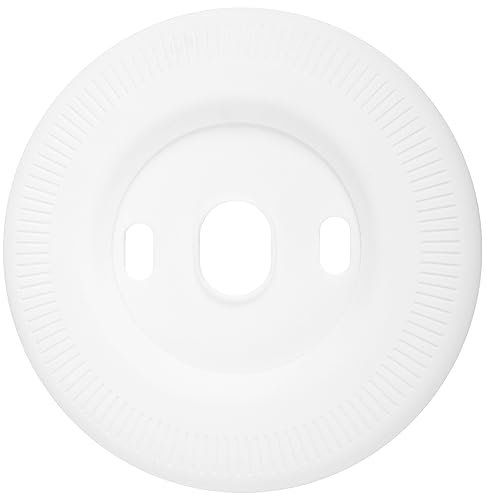 Knadgbft for 2020 Nest Thermostat Nest Thermostat Bracket Siding Cover Silicone Siding Cover Thermostat Back Plate (White)