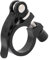 A ABSOPRO Morsetto Reggisella MTB Strada 30mm Bicicletta Morsetti Tubo Ciclismo Metallo Nero