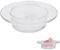 ZJIVQO Glass Oil Burner Dish Wax Melt Warmer Liner Dish Glass Dish for Oil Burner Candle Wamer Bowl Plate Wax Tray for Electric Lamps Oil and Tart Warmers