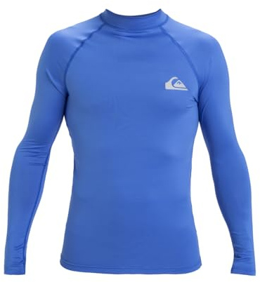 Quiksilver Long Sleeve UPF 50 Surf T-Shirt EVERYDAY UPF50 LS Men Blue 3XL