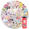 100 Blatt Cute Katze Cartoon Wasserdichte Aufkleber,Kawaii Cat Animal Anime Aufklebers,DIY Kinder Aufkleber,Niedlich Karikatur Kaninchen Tier Stickers für Tasse Koffer Laptop Gitarre Skateboard